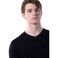 Tex Men Organic Cotton Regular Fit T-Shirt, Black, Medium