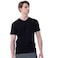 Tex Men Organic Cotton Regular Fit T-Shirt, Black, Medium