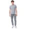 Tex Men Regular Fit Essential T-Shirt, Grey, XL