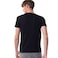 Tex Men Organic Cotton Regular Fit T-Shirt, Black, Large