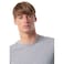 Tex Men Regular Fit Essential T-Shirt, Grey, Medium