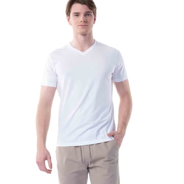 Tex Men Regular Fit Essential T-Shirt, White, XL