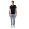 Tex Men Organic Cotton Regular Fit T-Shirt, Black, XXL
