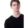 Tex Men Organic Cotton Regular Fit T-Shirt, Black, Large