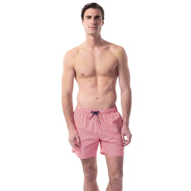 Tex Men Recycled Regular Fit Swim Shorts, Red, I274951, XXL