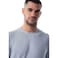 Tex Men Regular Fit Performance Sport T-Shirt, Grey Chinee, I274795, Large