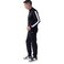 Tex Men Regular Fit Performance Sport Set, Black, I274782, 3XL