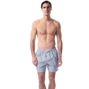 Tex Men Recycled Regular Fit Swim Shorts, Navy, I274952, Small