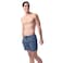 Tex Men Recycled Regular Fit Swim Shorts, Navy, I274956, Medium