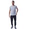 Tex Men Regular Fit Performance Sport T-Shirt, Grey Chinee, I274795, Small