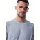 Tex Men Regular Fit Performance Sport T-Shirt, Grey Chinee, I274795, Small