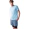 Tex Men Regular Fit Performance Sport Shorts, Teal, I274785, XL