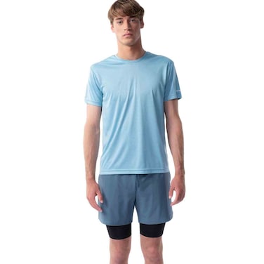 Tex Men Regular Fit Performance Sport Shorts, Teal, I274785, XL