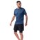 Tex Men Regular Fit Performance Sport Shorts, Black, I274786, XL