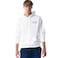 Tex Men Printed Regular Fit Pullover Hoodie,  Off White, Medium