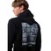 Tex Men Printed Regular Fit Pullover Hoodie,  Black, Small