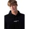 Tex Men Printed Regular Fit Pullover Hoodie,  Black, Small