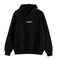 Tex Men Printed Regular Fit Pullover Hoodie,  Black, Small
