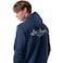 Tex Men Regular Fit Pullover Hoodie,  Indigo, Large