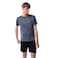 Tex Men Regular Fit Performance Sport Shorts, Black, XL, I926733