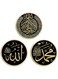 BPA 3pcs Islamic Decorations Wall eid for Home Art Mubarak Decor Stickers pcs Decals Euro Crescent Moon Ramadan Butterfly-Ramadan Sticker Removable Muslim
