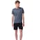 Tex Men Regular Fit Performance Sport Shorts, Black, XXL, I926733