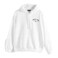 Tex Men Printed Regular Fit Pullover Hoodie,  Off White, XXL