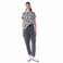 TEX Women Leopard Print T-Shirt, I274587, Off White, S
