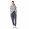 TEX Women Leopard Print T-Shirt, I274587, Off White, XL