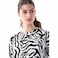 TEX Women Leopard Print T-Shirt, I274587, Off White, XL