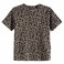 TEX Women Leopard Print T-Shirt, I274587, Khaki, S