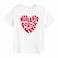 TEX Women Graphic Print T-Shirt, I274586, White, XXL