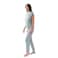 Tex Women  Printed T-Shirt and Pajama Set, Moss, XXL, I273942