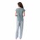 TEX Women Striped Pajama Pants Set, I273947, Moss, L