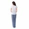TEX Women Striped Pajama Pants Set, I273947, Blue, XL