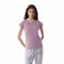 TEX Women Striped Pajama Pants Set, I273947, Pink, XXL