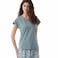 TEX Women Striped Pajama Pants Set, I273947, Moss, XXL