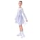 Tex Girls Disney Frozen Elsa Printed Long Sleeve Dress, Lilac, 11 to 12 Years, I277136