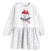 Tex Girls Minnie Mouse Printed Dress, Grey, 5 to 6 Years, I277133