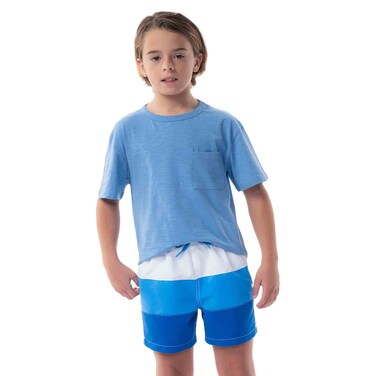 Tex Boys Swim Shorts, Blue, 11 to 12 Years, I276835