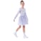 Tex Girls Disney Frozen Elsa Printed Long Sleeve Dress, Lilac, 5 to 6 Years, I277136