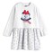 Tex Girls Minnie Mouse Printed Dress, Grey, 3 to 4 Years, I277133