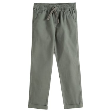 Tex Boys Drawstring Jogger Trousers I924768, Navy, 13-14 Years
