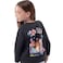 Tex Girls Printed Full T-Shirt, Anthracite Dark, 9 to 10 Years, I276636