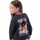 Tex Girls Printed Full T-Shirt, Anthracite Dark, 3 to 4 Years, I276636