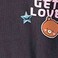 Tex Girls Printed Full T-Shirt, Anthracite Dark, 3 to 4 Years, I276636