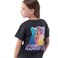 Tex Girls Printed Half T-Shirt, Anthracite Dark, 11 to 12 Years, I276635