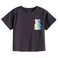 Tex Girls Printed Half T-Shirt, Anthracite Dark, 11 to 12 Years, I276635
