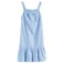 Tex Girls Striped Dress, Striped Blue, 5 to 6 Years, I276833