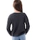 Tex Girls Printed Full T-Shirt, Anthracite Dark, 11 to 12 Years, I993948